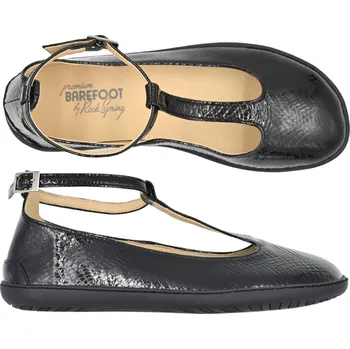 Dámské tenisky Rock Spring dámské boty SYRACUSE SNAKE PATENT BLACK 37