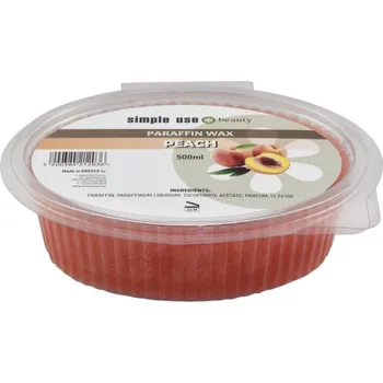 Péče o ruce Parafínový zábal broskev 500ml