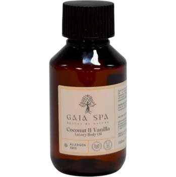 Tělový olej Tělový masážní olej Kokos a vanilka (Coconut & Vanilla) - GAIA SPA Objem: 100ml