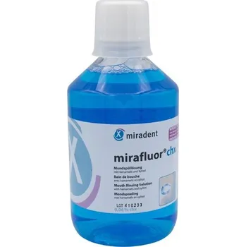 Ústní voda Miradent Mirafluor CHX 0,06% ústní voda 500 ml