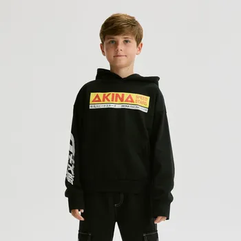 Chlapecké oblečení Reserved - Mikina Initial D - černý - 908FJ-99X - 908FJ-99X-U15