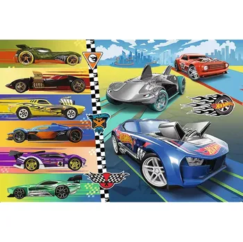 Hračka TREFL Puzzle Autíčka Hot Wheels MAXI 24 dílků