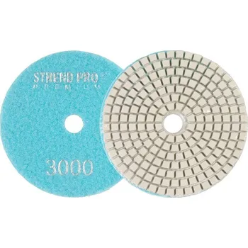 Brusný kotouč Kotúč Strend Pro Premium P3000, 100 mm, leštiaci, diamantový, suchý zips