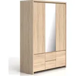 Kaspian skříň SZF5D2S, dub sonoma, BRW