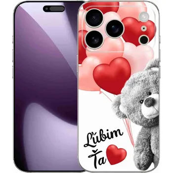 Pouzdro na mobilní telefon Gelový kryt mmCase na iPhone 17 Pro - ľúbim ťa sk