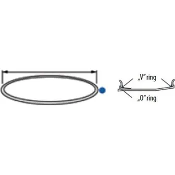 Sada na opravu pneumatiky Invento 0 kroužek - 25"/ 9,5