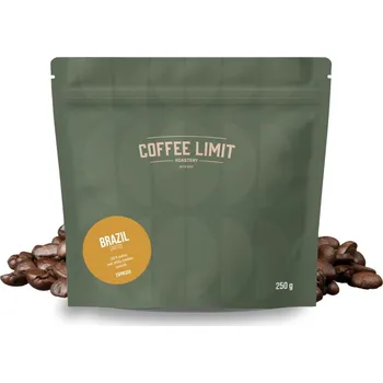 Káva COFFEE LIMIT BRAZIL SANTOS- Zrnková káva- 250g