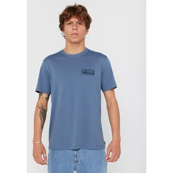 Pánské tričko Tričko Rip Curl SPORTLINE F&B TEE Bluefin velikost XL