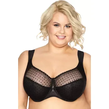 Podprsenka Měkká dámská podprsenka SOFT SAMIRA MAXI ART. 874 černá 100G