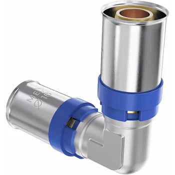 Vodovodní potrubí Mexen PEX-P lisované koleno PEX 32 x 32 - W97124-3232-00 PEX Tvarovky lisované