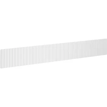 Koupelnový nábytek Mexen Rivel přední drážkovaný pro korpus koupelnové skříňky 160 x 20 cm, bílý mat - 91A20-1600-235-1-01 Čela a dvířka skříněk