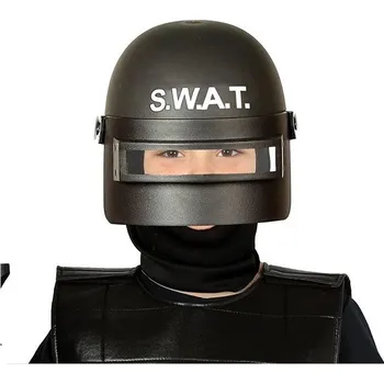 Karnevalový doplněk Guirca Dětská SWAT policie helma