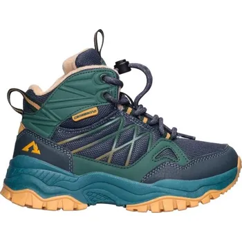 Dívčí obuv Dětská treková obuv Crossroad PEDROS 33 Tmavě zelená, Modrá, Oranžová