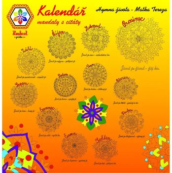 Kalendář Roční mandalový kalendář
