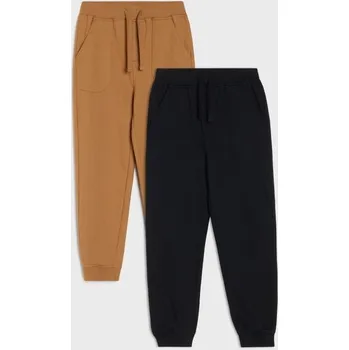 Chlapecké kalhoty Sinsay - Sada 2 tepláků jogger - hnědá - 001FT-82X - 001FT-82X-110