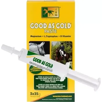 Krmivo pro koně TRM Good as gold paste 70g