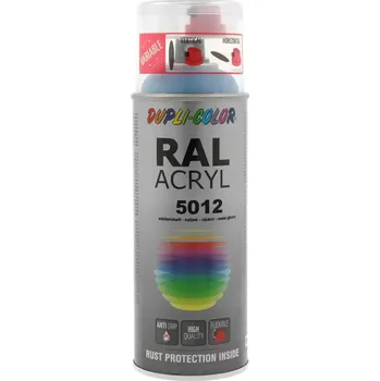 Autolak DUPLI COLOR RAL - lak RAL ACRYL RAL 5012 light blue semi mat 400 ml DLC 539640