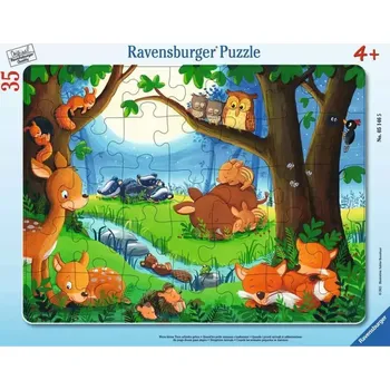 Puzzle RAVENSBURGER Puzzle Když jdou všichni spát 35 dílků