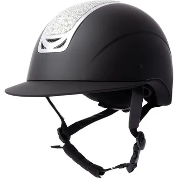 Jezdecká přilba Jezdecká přilba Horze Arix II Černá/stříbrná 58-60 cm