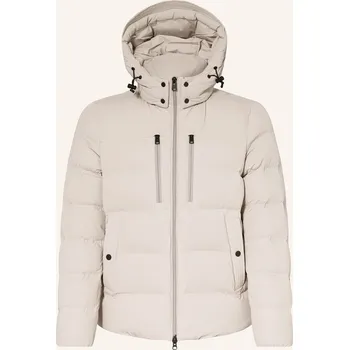 Woolrich Pánská Péřová Bunda S Odnímatelnou Kapucí, krémová, 56