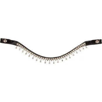 Jezdectví Čelenka ACAVALLO QUEEN Černá FULL