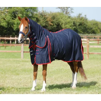 Deka pro koně Stájová deka pro koně s krčním dílem Premier Equine Combo 7" (165cm)