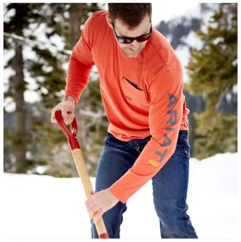 Pánské tričko Ariat Rebar Workman Logo XL