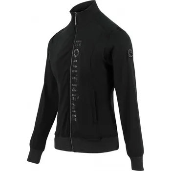 Jezdecká mikina Dámská mikina EQUITHÈME Je t'aime Charlène Tmavě šedá M