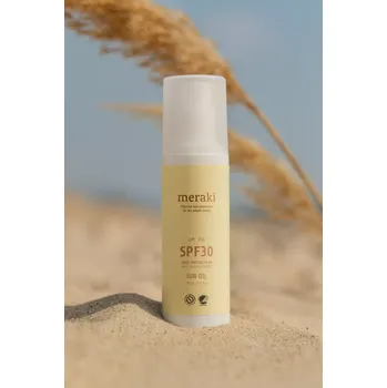 Voděodolný olej na opalování Meraki SPF 30 (Značka: Meraki)