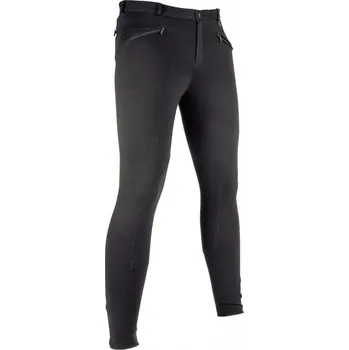 Jezdecké kalhoty Pánské jezdecké rajtky HKM Basic bílá 50