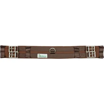 Vybavení pro koně Drezurní podbřišník web Umbria Equitazione hnědá 75 cm (3'9")