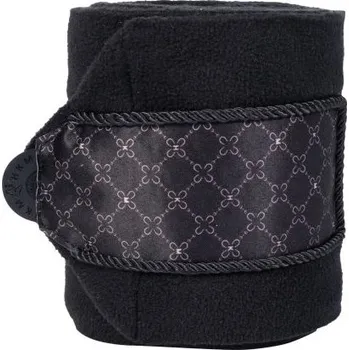 Ochrana nohy a ocasu Fleecové bandáže HKM Rosewood rezavá 300 cm