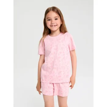 Sinsay - Dvoudílné pyžamo s motivem jednorožce - pastelová růžová - 945EV-03X - 945EV-03X-140