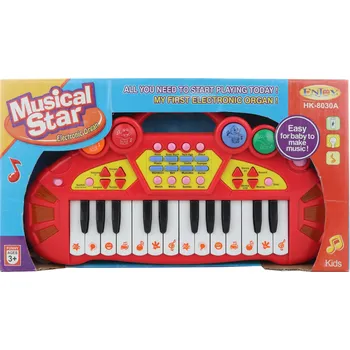 Hudební nástroj pro děti Pianino Piánko na baterie