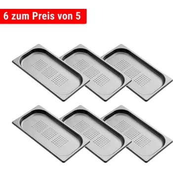 Nádobí G.Gastro Nerezová GN nádoba 1/3 - perforovaná - hloubka: 20 mm