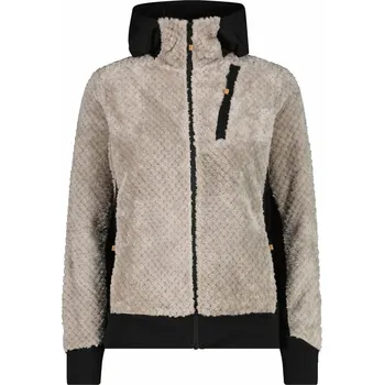 Pánské oblečení CMP Latina Midlayer fleecová bunda - 0 - béžová - 44