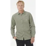 Košile Rip Curl CLASSIC SURF CORD L/S SHIRT Cactus Green velikost XXL