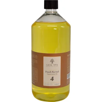 Masážní přípravek Základní masážní olej Broskvový 4 (Peach Kernel) - GAIA SPA Objem: 500ml