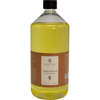 Masážní přípravek Základní masážní olej Meruňkový 5 (Apricot Kernel) - GAIA SPA Objem: 500ml