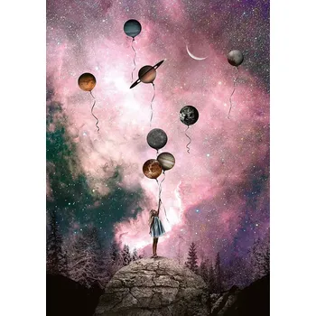 Hračka SCHMIDT Puzzle Touha po planetě 1000 dílků