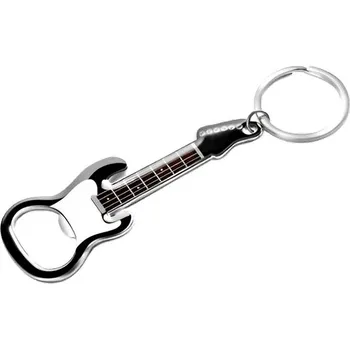 Alum Klíčenka a otvírák na láhve ve tvaru elektrické kytary s magnetem