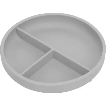 Dětské zboží FreeON Silikonový talířek Grey