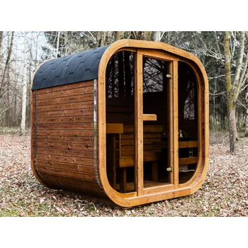 Sauna Sauna CUBE MIDI z termo dřeva