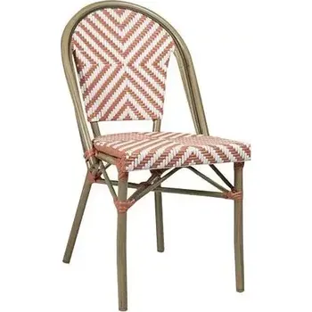 Terasová židle TOBY - růžová - SLEVA 3% s kodem radost25