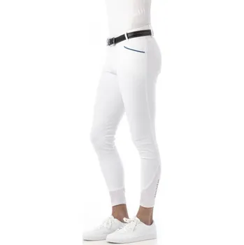 Jezdecké kalhoty Pánské jezdecké rajtky EquiTheme LARS 48 Černá