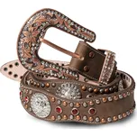 Westernový kožený opasek STONE-7 XL