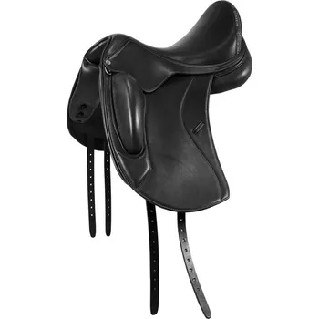 Jezdecké sedlo Drezurní sedlo Leonardo Acavallo Tmavě hnědá 15,5''