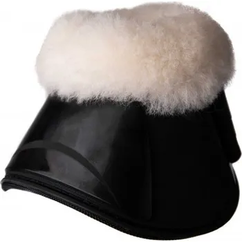 Ochrana nohy a ocasu Anatomické zvony LAMI-CELL No turn s beránkem Černá L