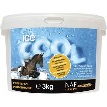 Kosmetika pro koně NAF Ice Cool - chladivý jíl na nohy 3 kg