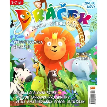 Časopis Dráček 8/2025 (Kresli, stříhej, čti)